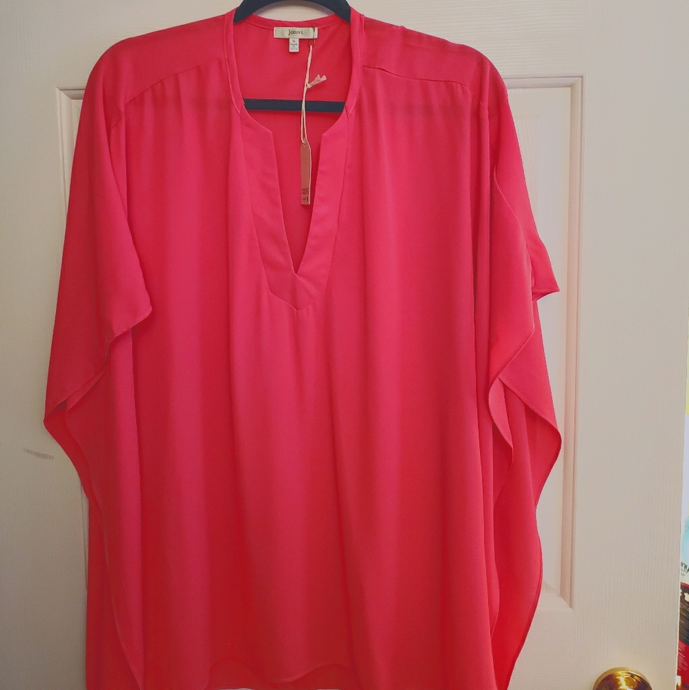 JODIFL NWT SMALL TUNIC HOT PINK